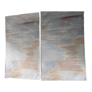 West elm decorative Landscape pillow cases 2pcs